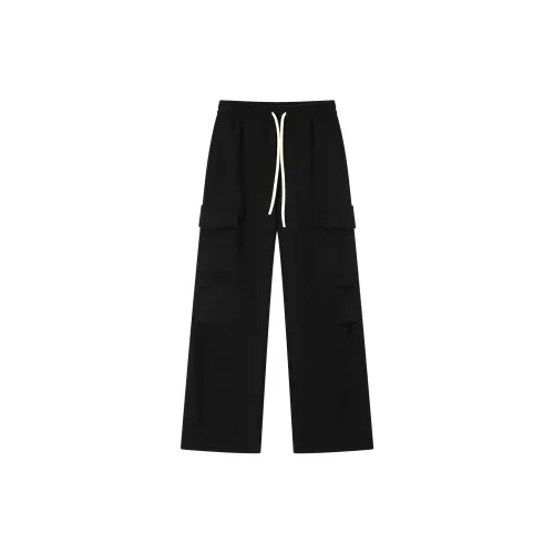 CLIMAX VISION Knitted Sweatpants Unisex Black