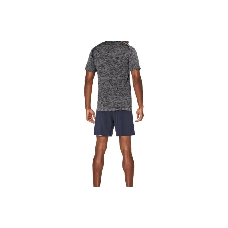 Lululemon Metal Vent Tech Wool Nylon Dye T-Shirt Men's Dark Gray White-3