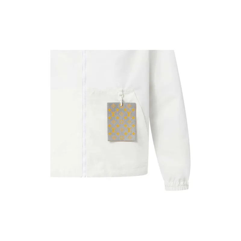 LOUIS VUITTON Monogram Reversible Nylon Windbreaker-4