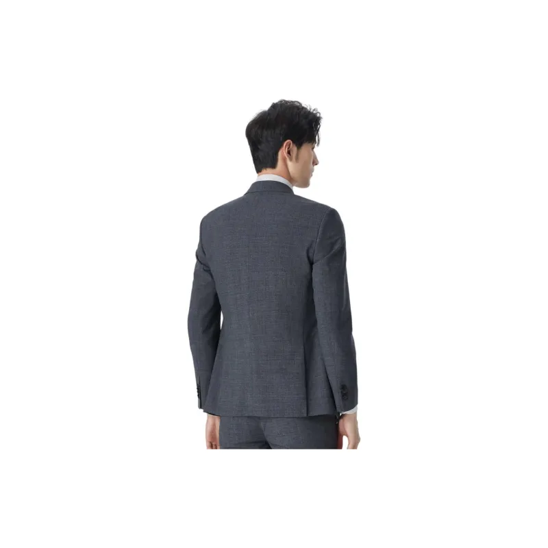 ZIOZIA Business Suit Men's Charcoal Gray-0