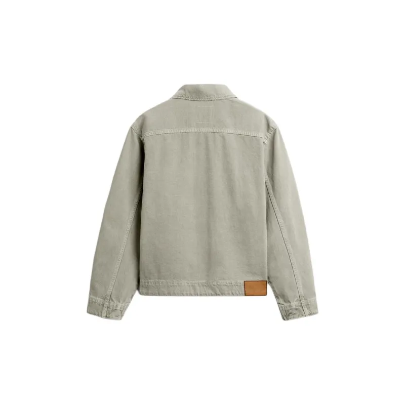 ZARA Jackets Men Green-1