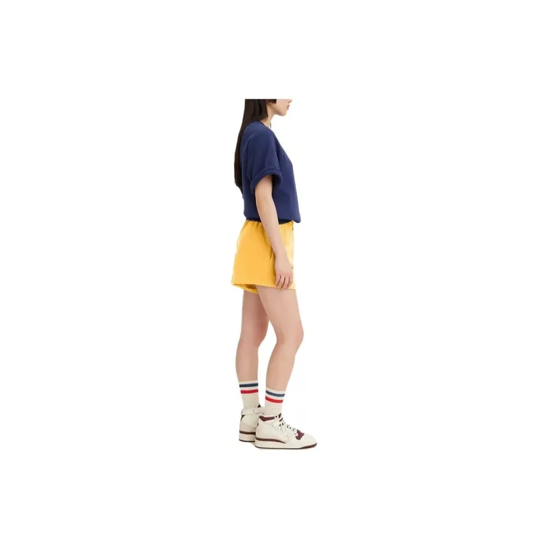Levis Casual Shorts Women's Yellow-2