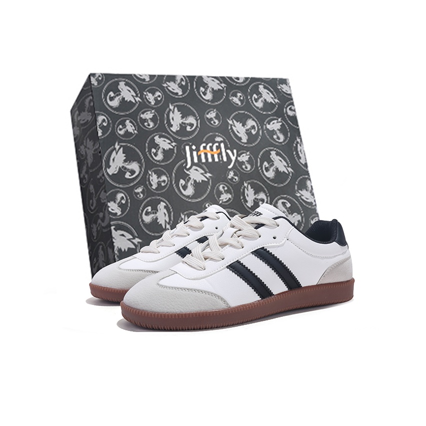 Jifffly Skateboard Shoes Unisex High-Top (Black White