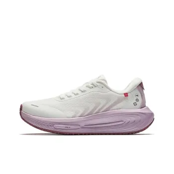 Anta Ark Cushioning, Wear Resistant Low Top Running Shoes Women's White Purple