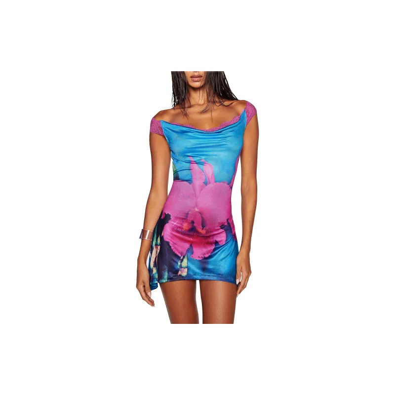 I.AM.GIA THEODORA MINI DRESS Slip Dresses Women's MULTI/Multicolor-2