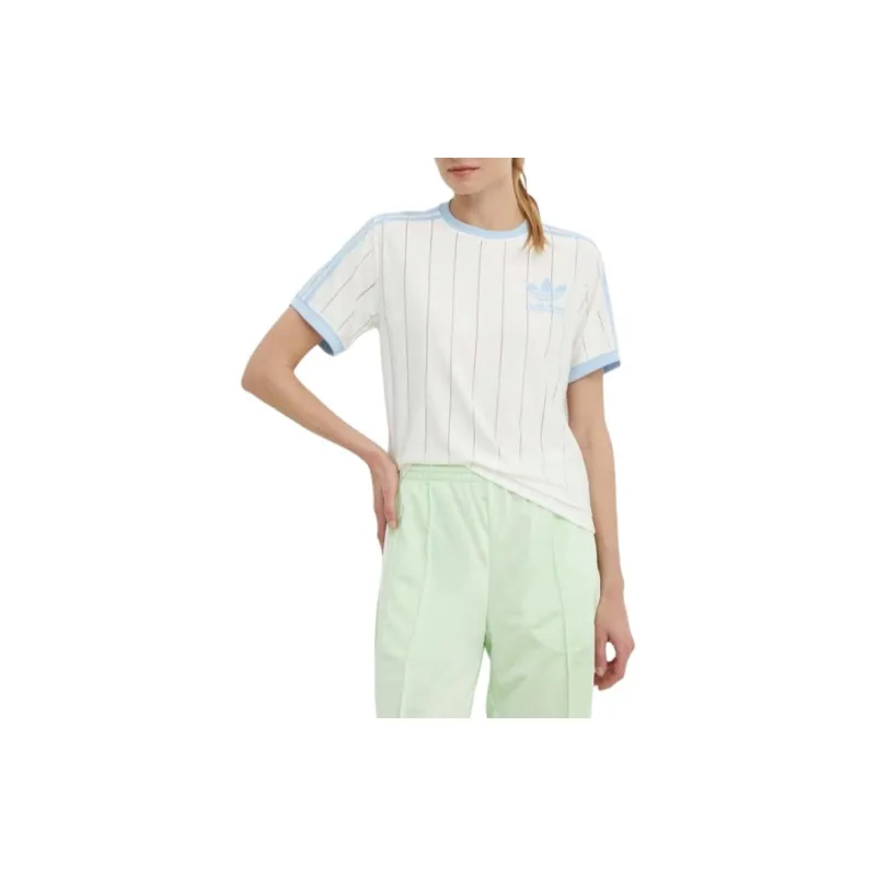 Adidas Originals T Shirt Women's Jade White-4