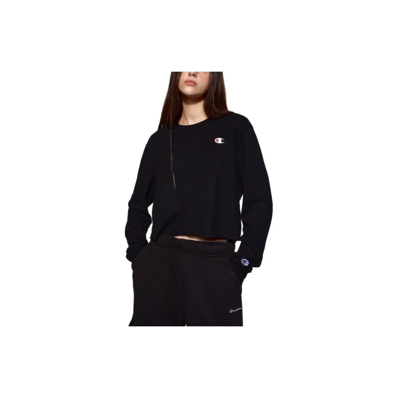 Champion T Shirts Women's Black-4