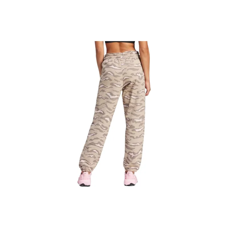 Adidas Knitted Sports Pants Women's Beige-3