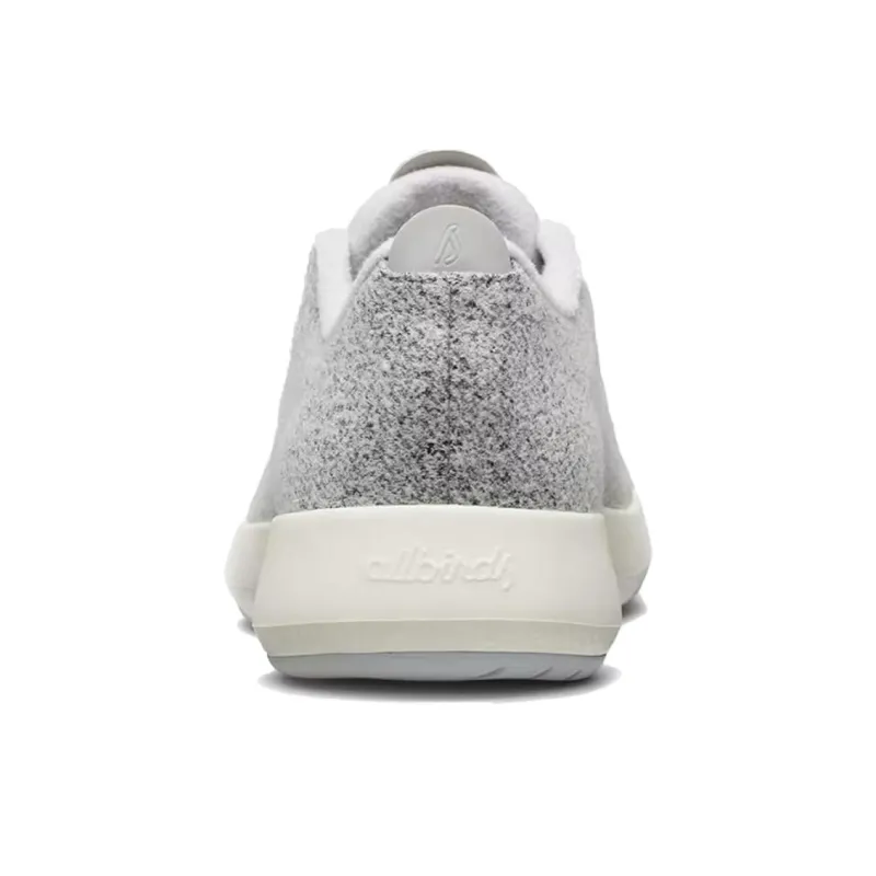 Allbirds Wool Runner Cushioning Low-Top Sports Casual Shoes Women's Light Gray-3