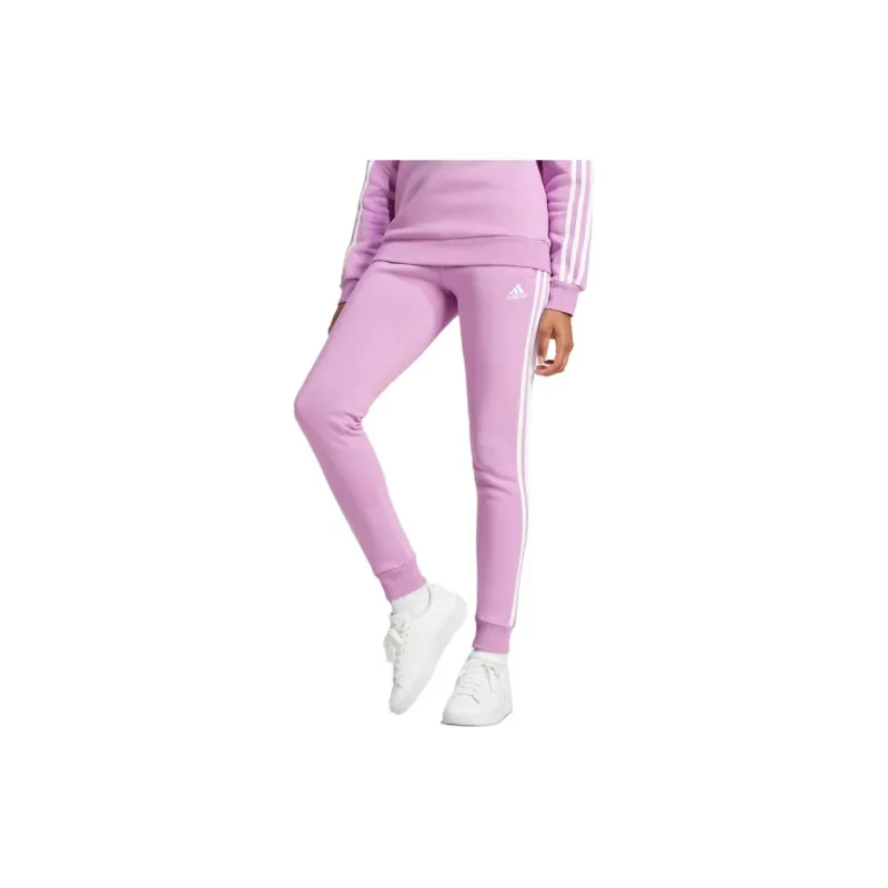 Adidas Free Shipping With AdiClub Essentials 3 Stripes Fleece Pants-1