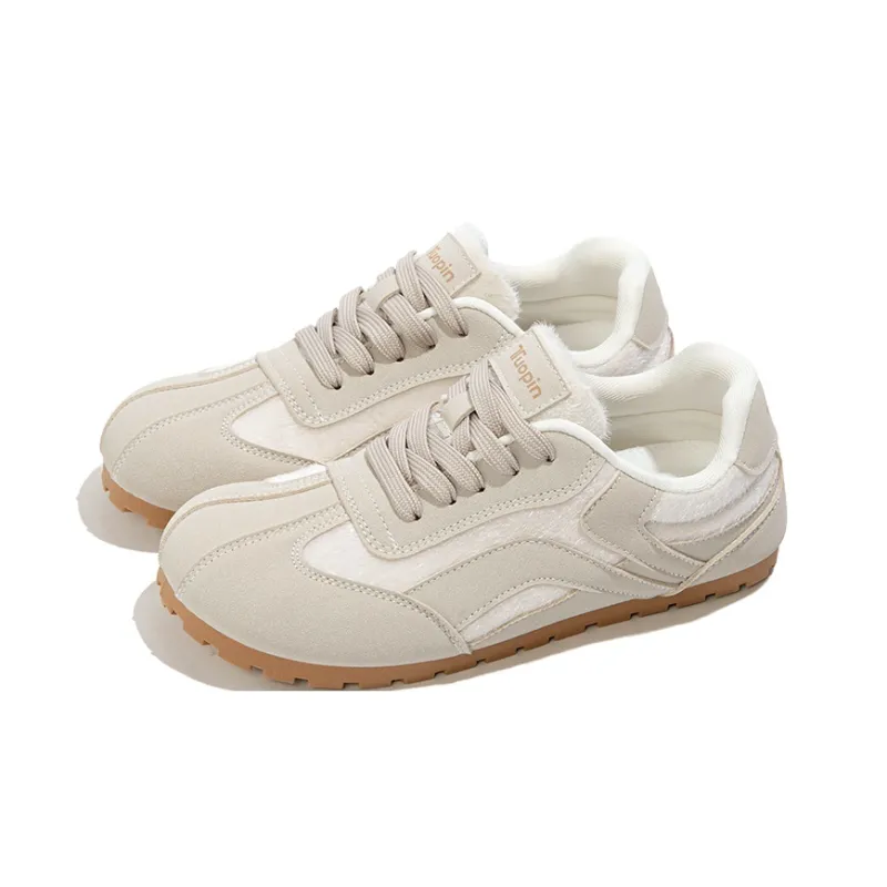 TUOPIN Pie Shoes Abrasion Resistant Slip Resistant Low Top Casual Shoes Women's-1