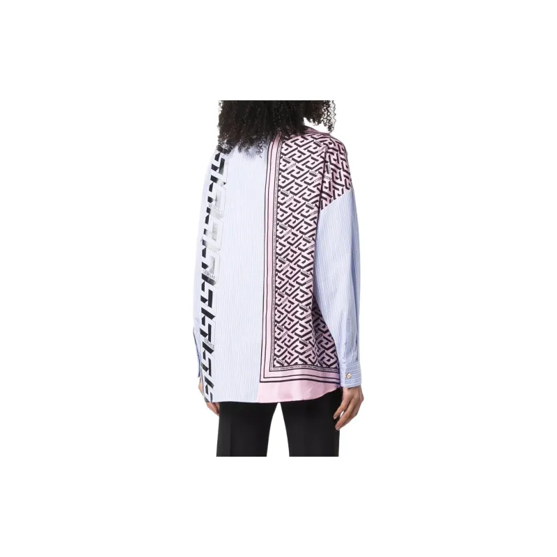 VERSACE Shirts Women's Blue-3