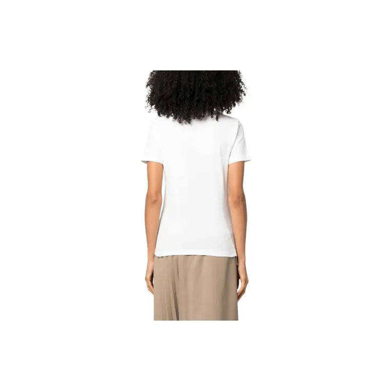 Moncler Logo Embellished Crewneck T Shirt-2