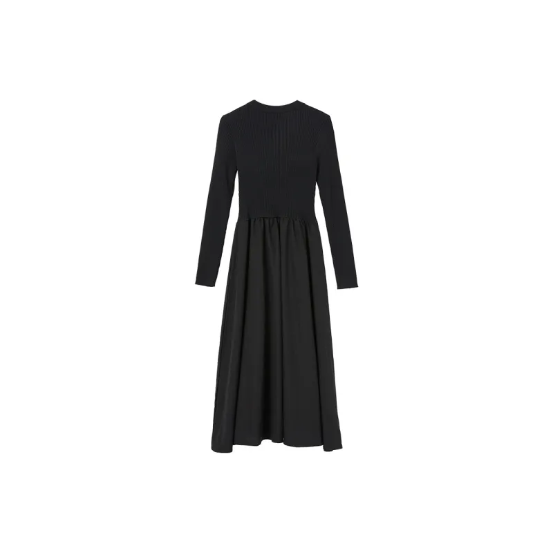 WESTLINK Long Sleeved Dresses Women's Black-1