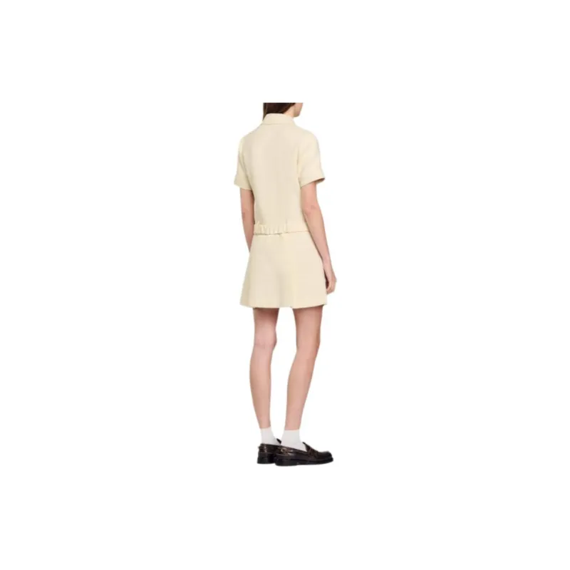 Sandro Tweed Mini Dress-2