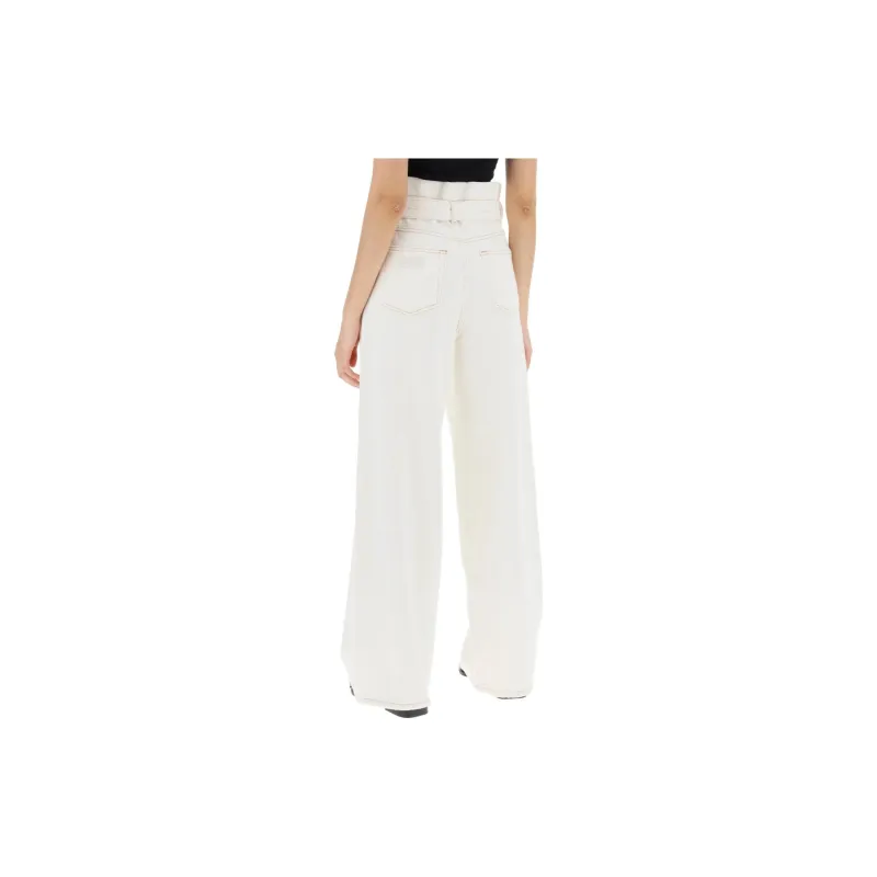 GANNI Jeans Women's White-2