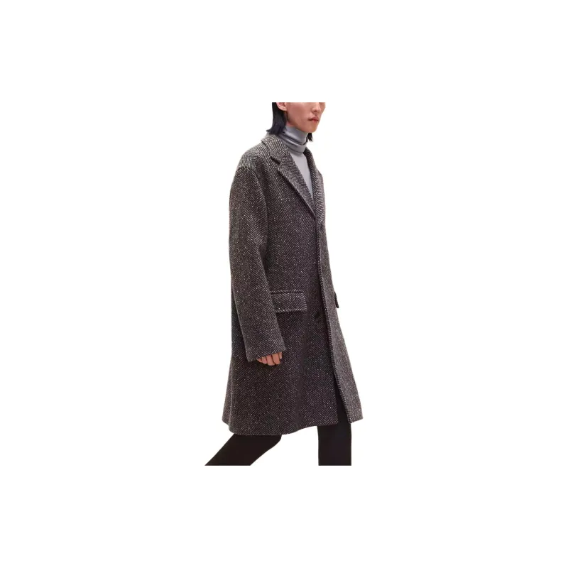 HERMES Coats Men Dark Brown-2