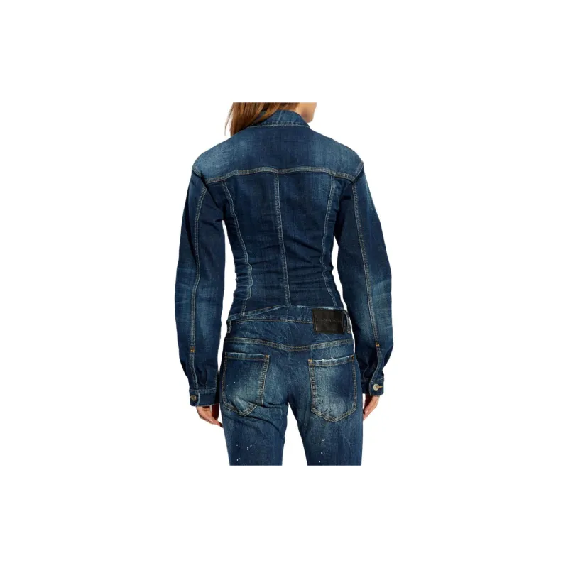 DSQUARED 2 Buttoned Denim Jacket-3