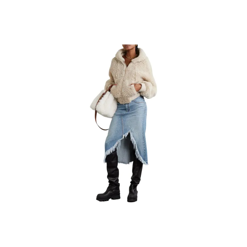 Chloé Denim Midi Skirt-6