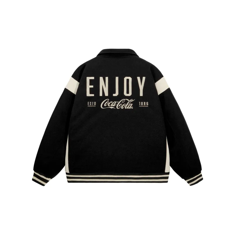 Coca Cola Baseball Jacket Unisex-6