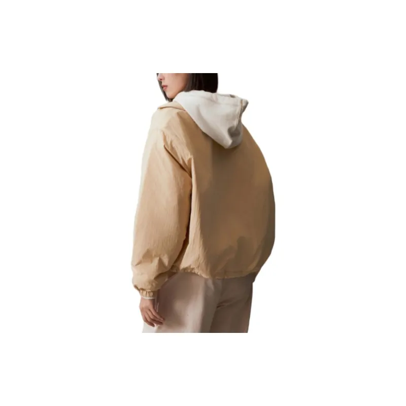 CALVIN KLEIN Puffer Jacket Women's Ivory Yellow-3