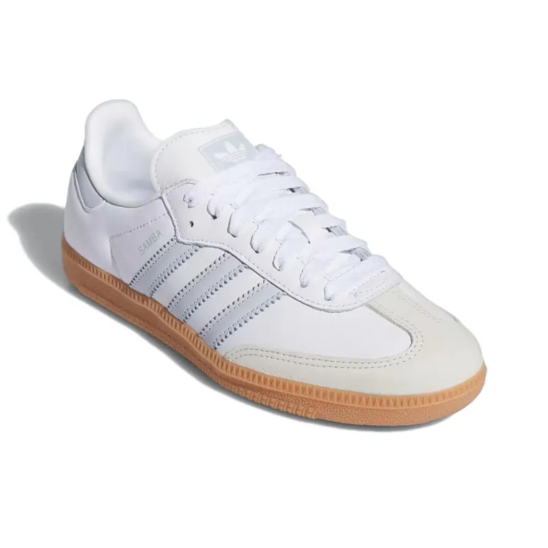 Adidas Samba OG White Halo Blue Gum Women's-2