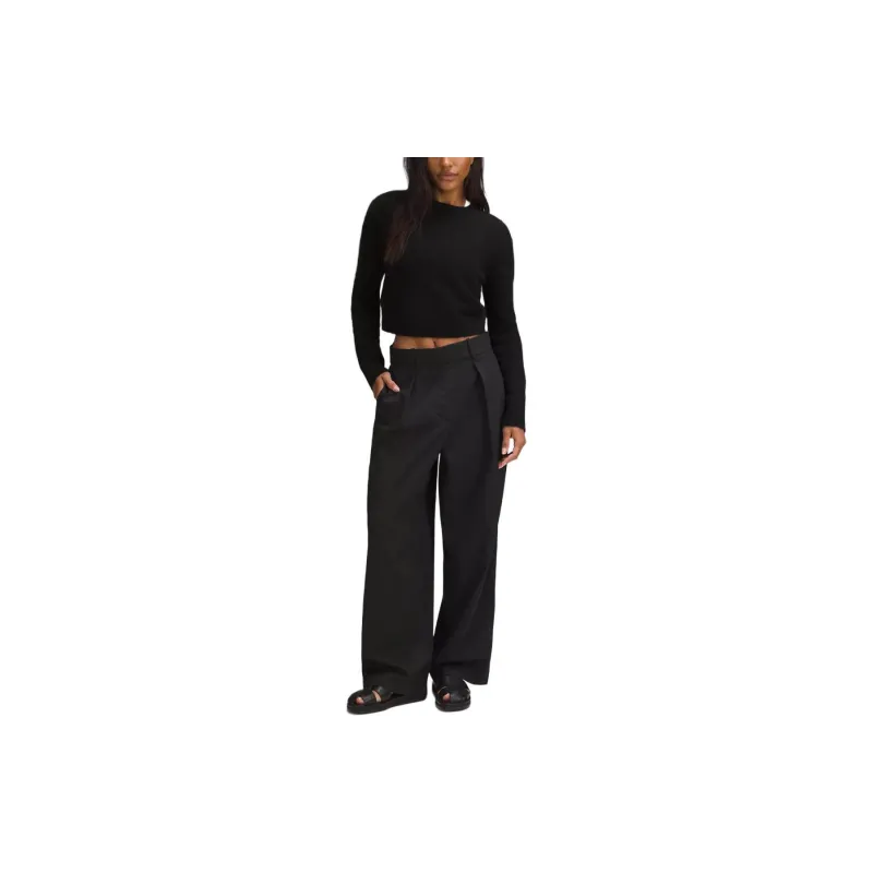 Lululemon Alpaca Wool-BlendCropped Collection Sweater Women's-7