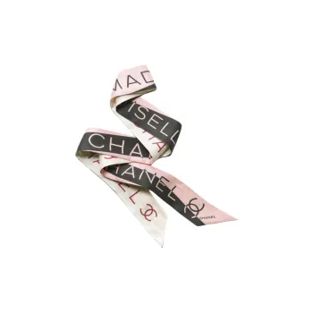 CHANEL Silk Silk Scarves Unisex Multicolor