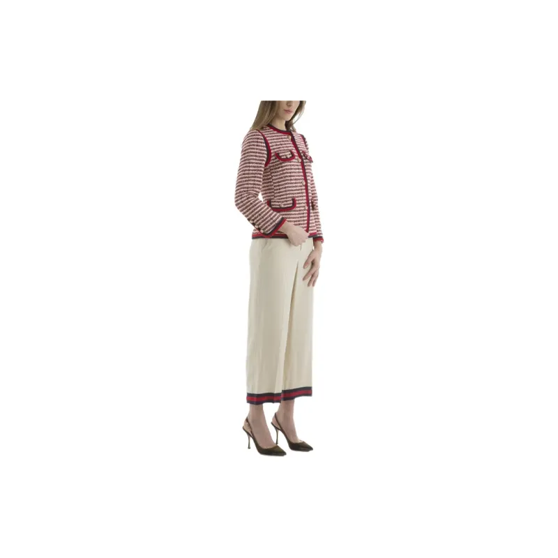 GUCCI Casual Pants Women's Beige-3