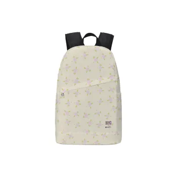 Soundbyte Polyester Students Backpack Regular Unisex Beige Yellow