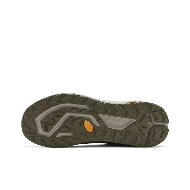 FILA BOA WOLF 2+ Anti Slip Wear Resistant Low Top Running Shoes Men's Moss Gray-5