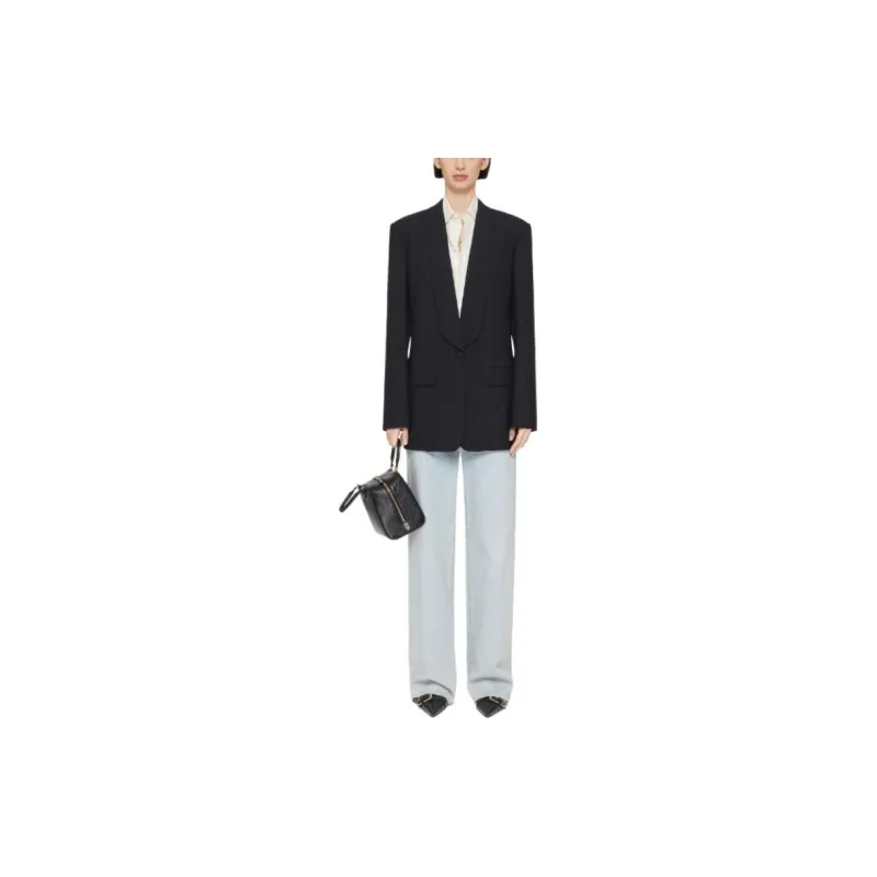Givenchy Shawl Lapel Single Breasted Jacket-1