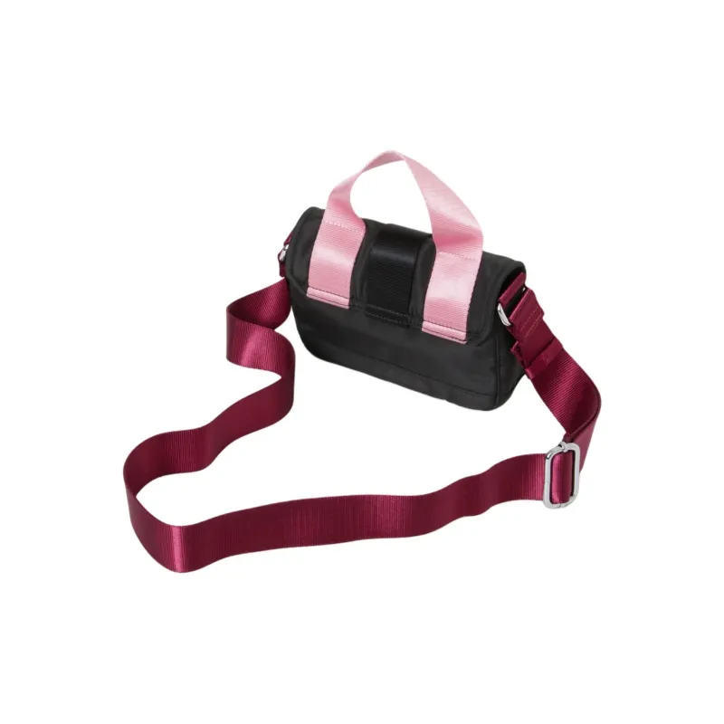GANNI URBAN RESEARCH Collaboration Polyester Crossbody One Shoulder Handbags Women's Black Pinkish-1