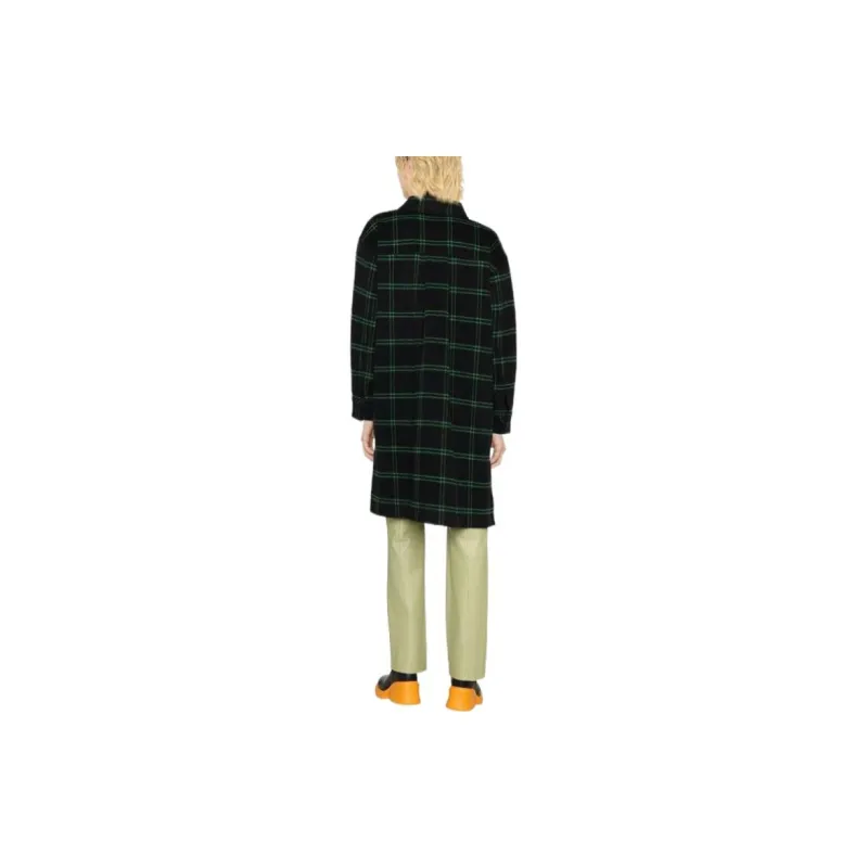 MSGM Coats Women's Green-2