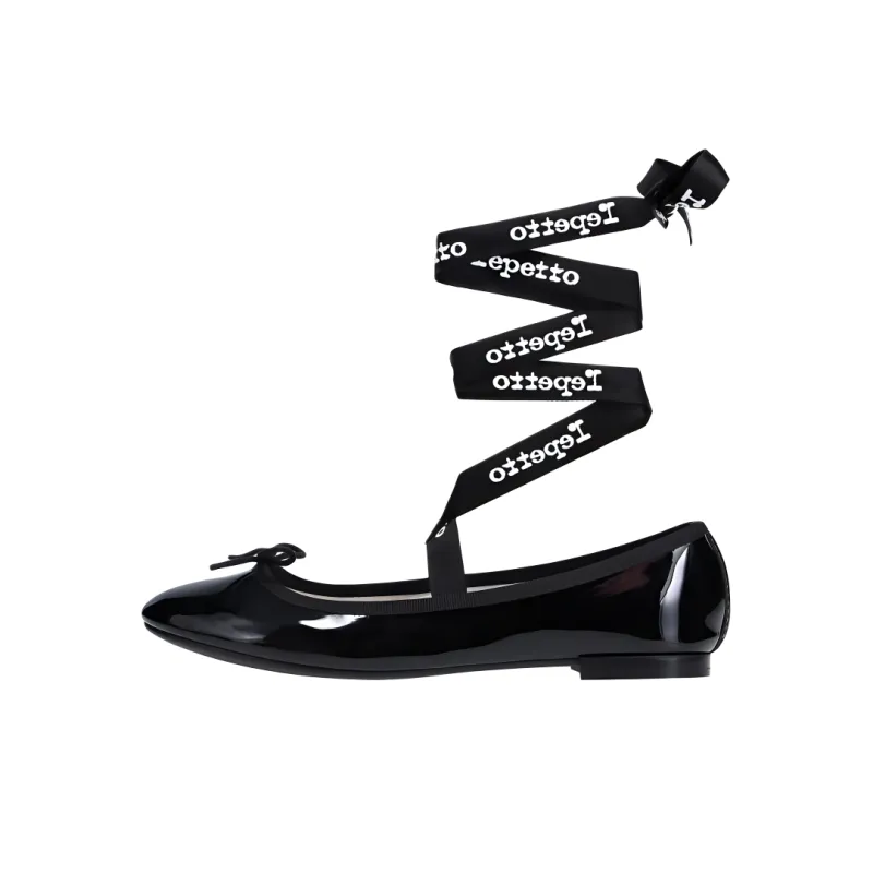 Repetto Cendrillon Casual Single Shoes Women's Black-0