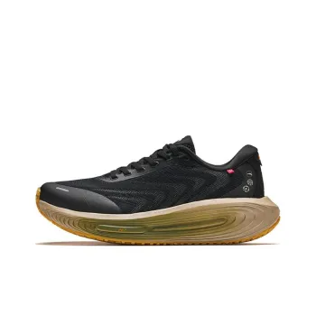 Anta Ark Anti Slip Wear Resistant Low Top Running Shoes Men's Black
