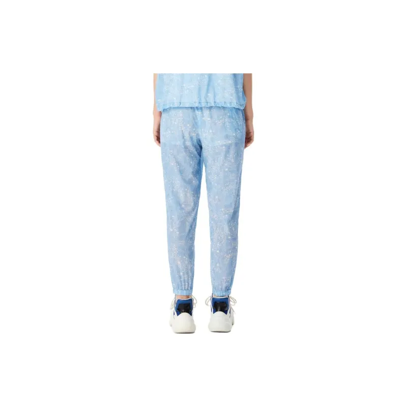 XII BASKET Casual Pants Women's Sky Blue-2