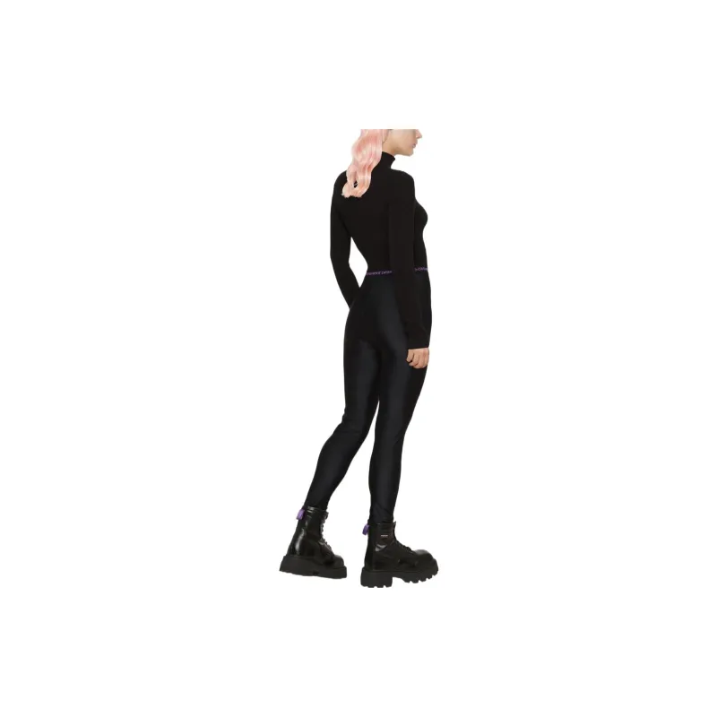 VERSACE JEANS COUTURE Leggings Women's Black-3