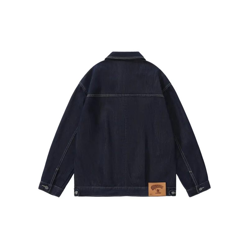 SANTASTIC Denim Jacket Men's Original Indigo-1