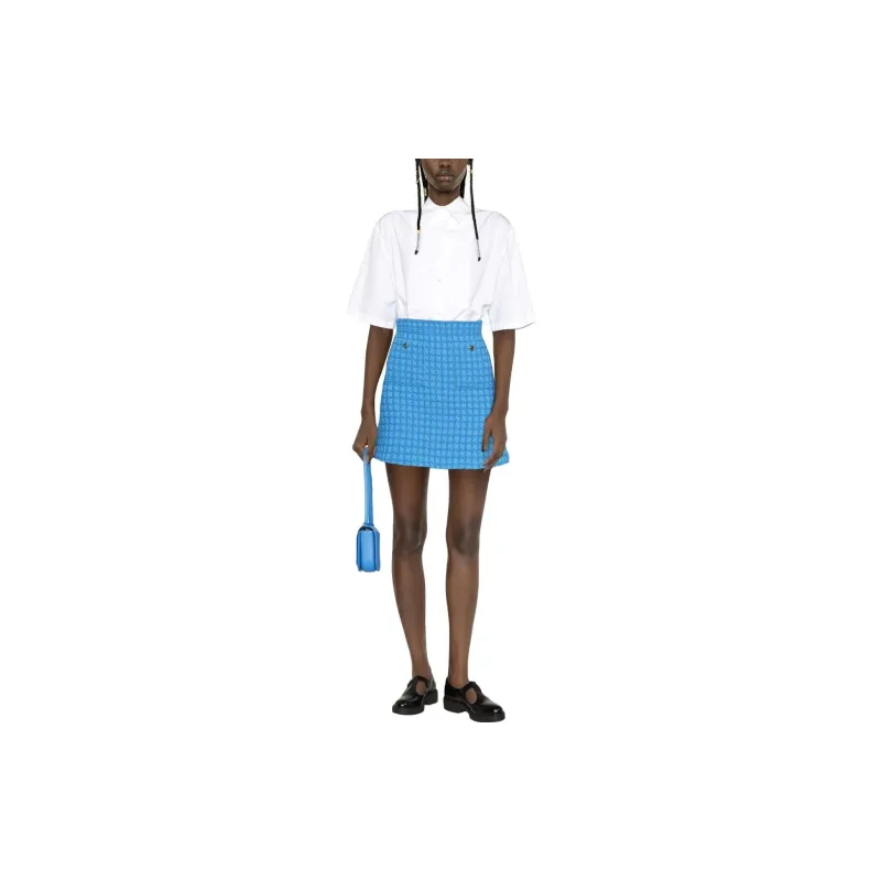 Sandro Casual Short Skirts Women's Blue-2