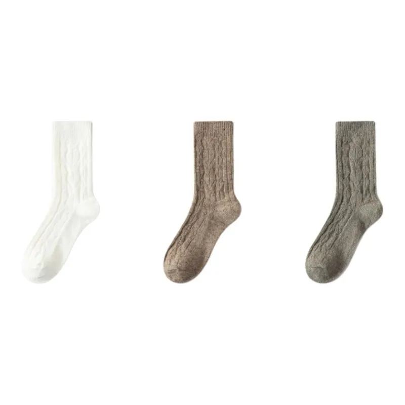 MIIOW Mid Calf Socks Women's Combo Set-1