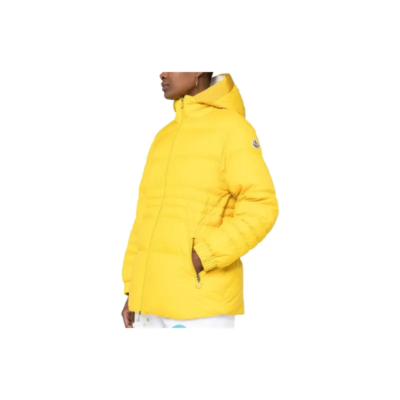 Moncler Down Jacket Women's Yellow-3