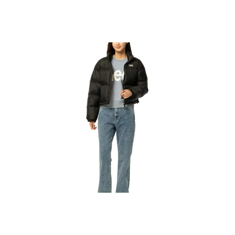 Lee Down Jackets Women's Black-2