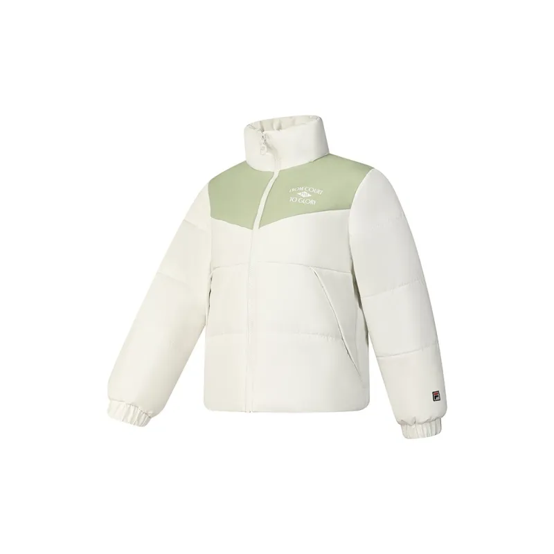 FILA Puffer Jacket Women's Starlight White-1