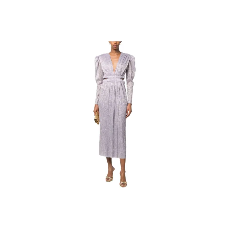 SABINA MUSAYEV Long-Sleeved Dresses Women's Light Purple-1