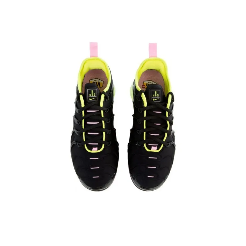 Nike Air VaporMax Plus Black Pink Rise Volt Women's-3