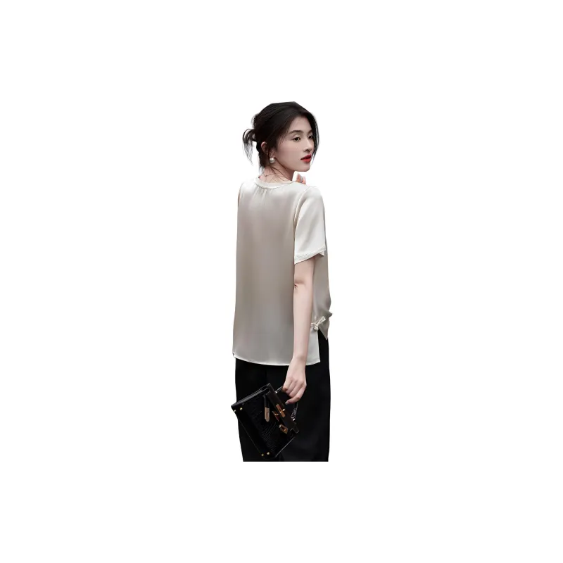 Dme T Shirts Women's Apricot-2