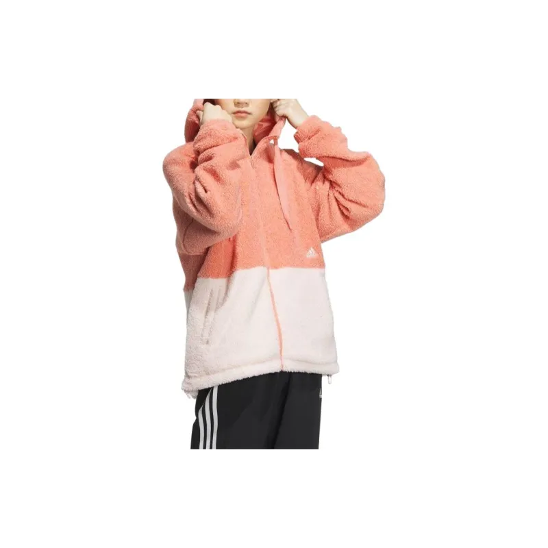 Adidas Velvet Jackets Women's Orange-3