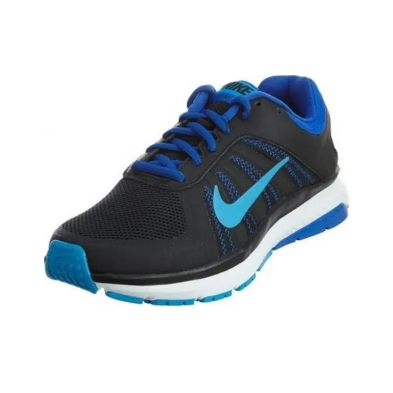 Nike Dart 12 Black Blue Glow Racer Blue White Women's-2
