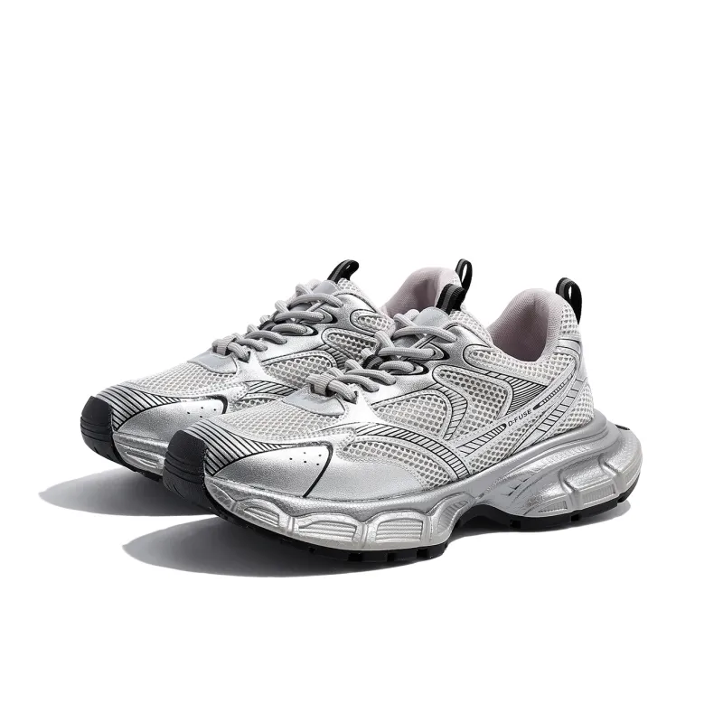 D FUSE SCANDINAVIA Anti Slip And Wear Resistant Lightweight Low Top Chunky Sneakers Women's-0